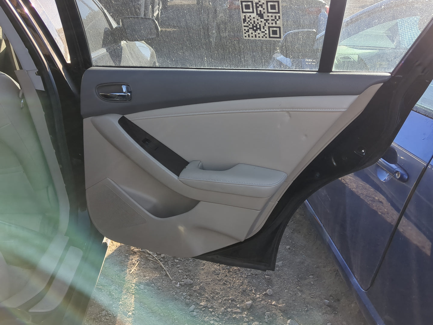 2007-2012 Nissan Altima Passenger Rear Door Oem - Oemusedautoparts1.com