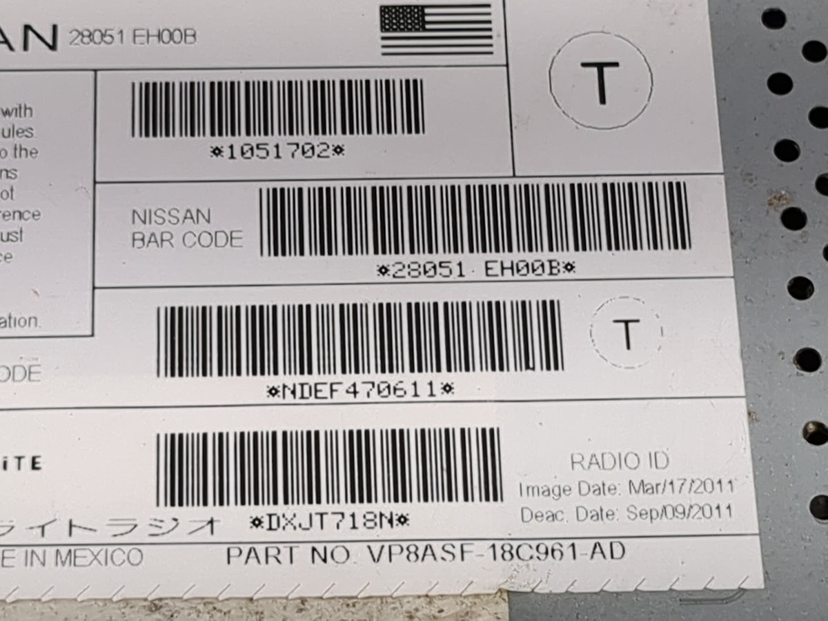 2011-2013 Nissan Altima Communication Control Module 1249467 - Oemusedautoparts1.com