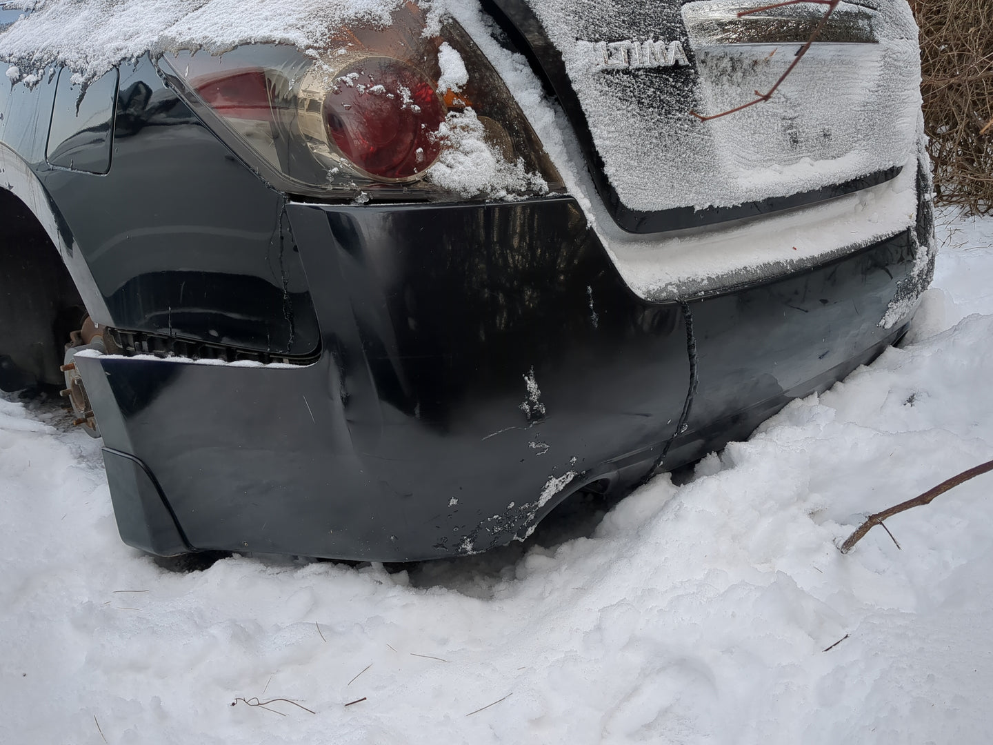 2007-2012 Nissan Altima Rear Bumper Assembly Oem 1249469 - Oemusedautoparts1.com