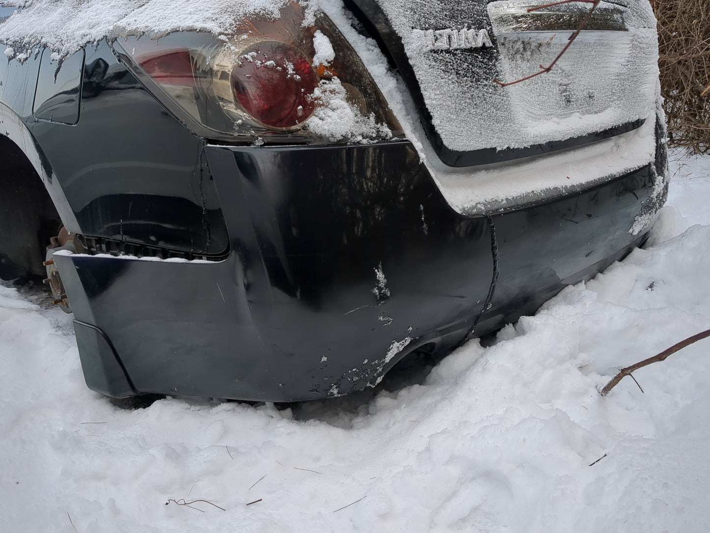 2007-2012 Nissan Altima Rear Bumper Assembly Oem 1249469 - Oemusedautoparts1.com