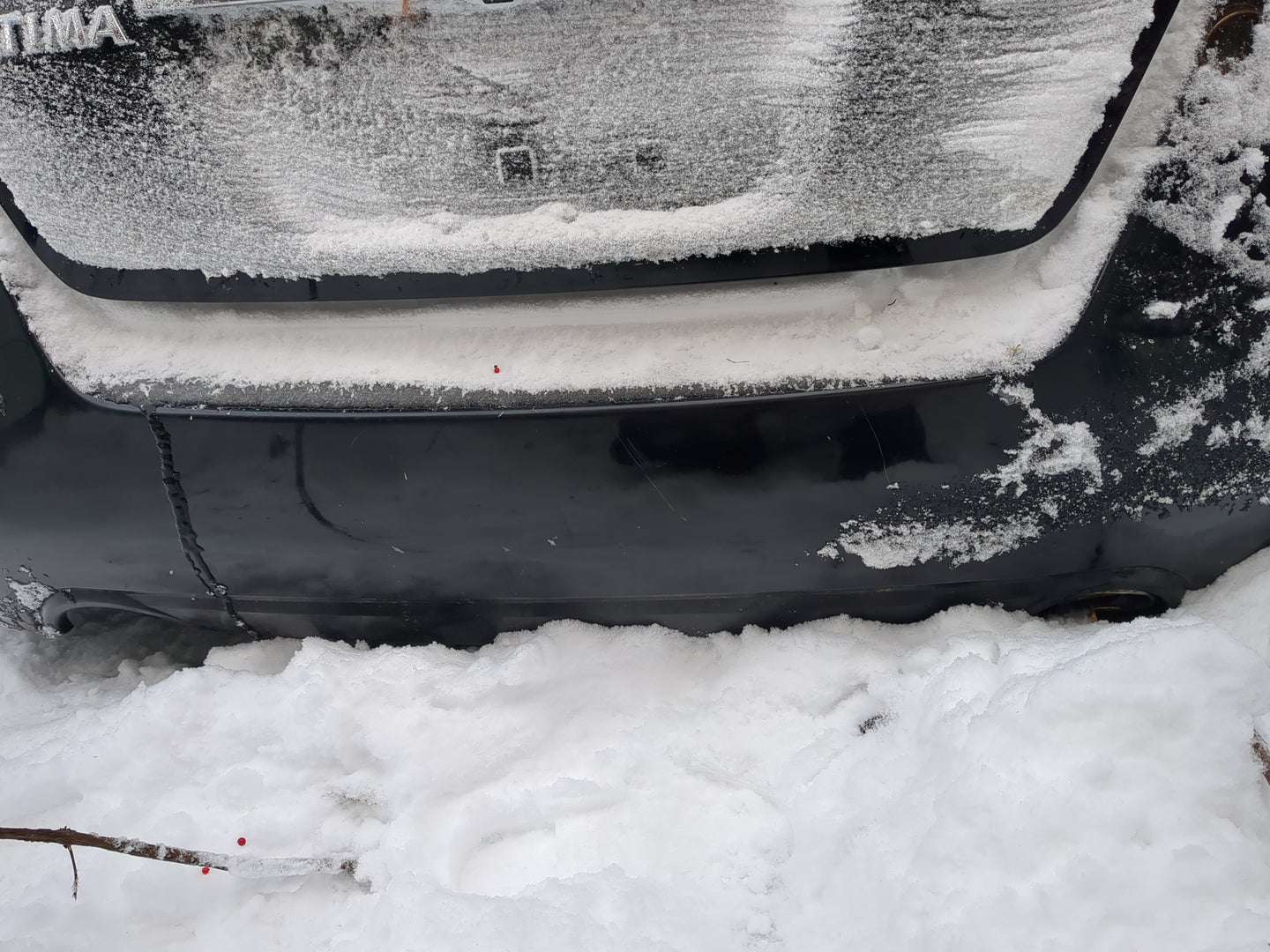 2007-2012 Nissan Altima Rear Bumper Assembly Oem 1249469 - Oemusedautoparts1.com