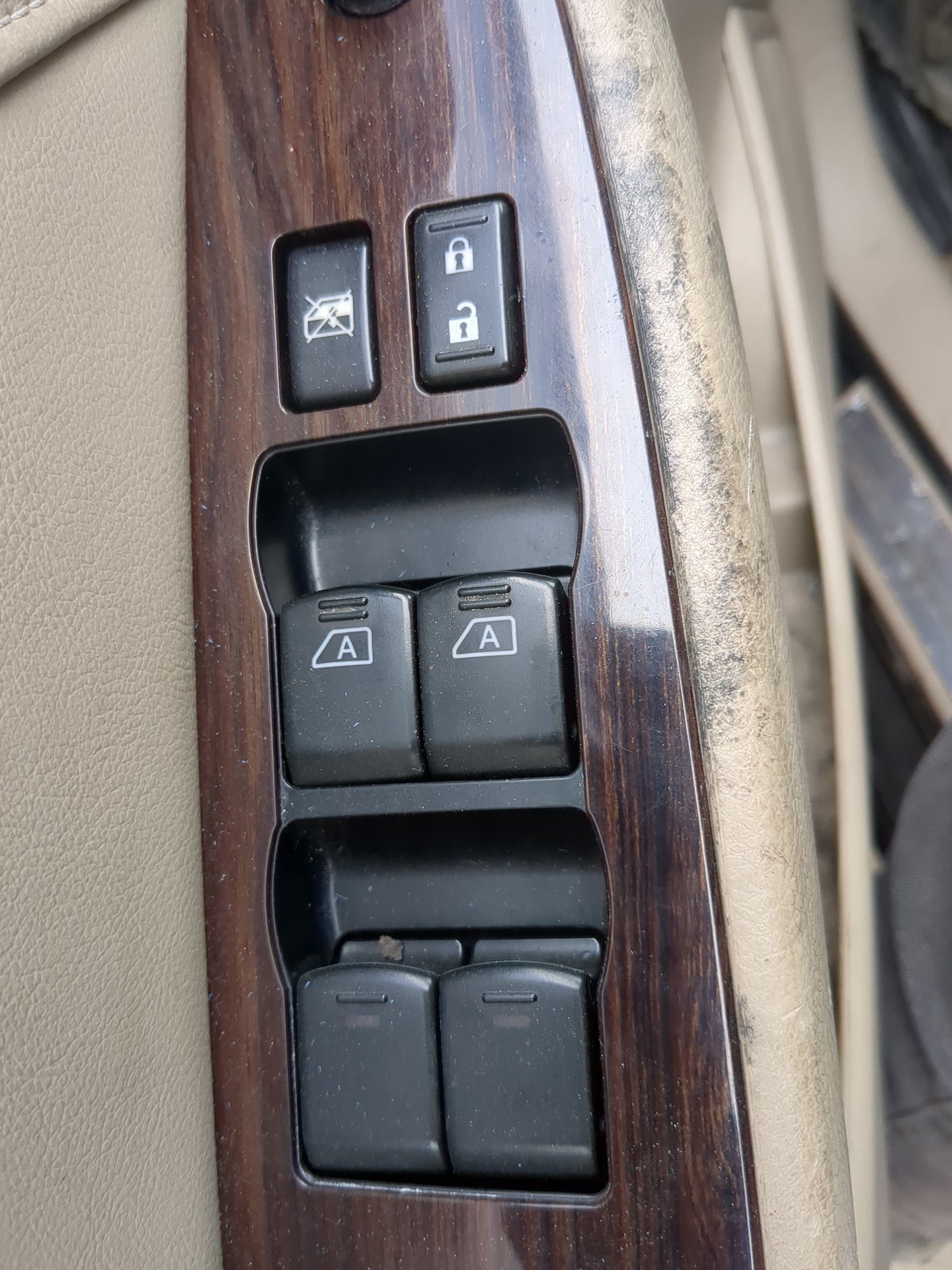2007-2012 Nissan Altima Master Power Window Switch Replacement Driver Side Left Fits Fits 2007 2008 2009 2010 2011 2012 OEM 