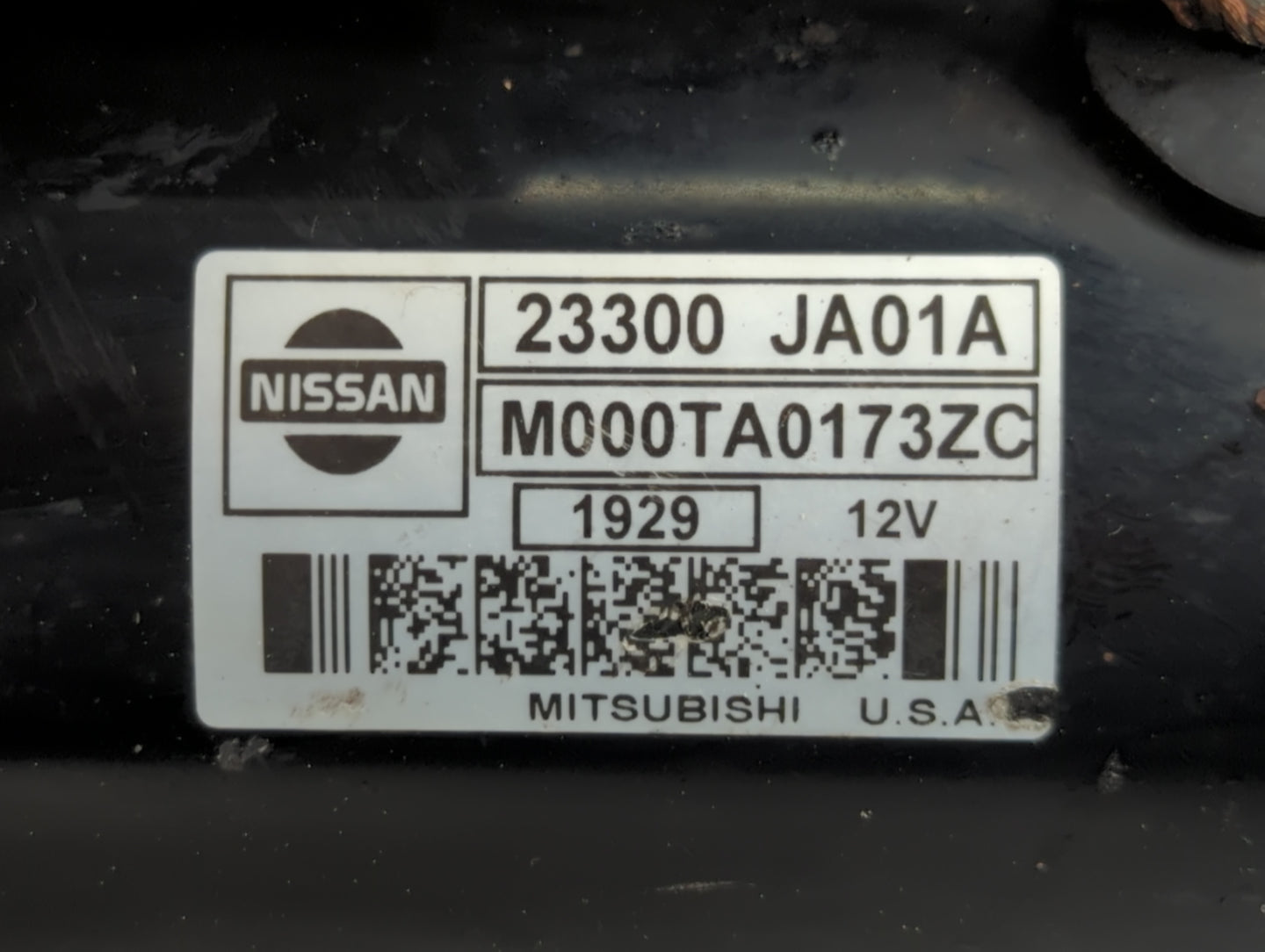 2007-2013 Nissan Altima Car Starter Motor Solenoid OEM P/N:23300 JA01A 23300 JA00A Fits Fits 2007 2008 2009 2010 2011 2012 2