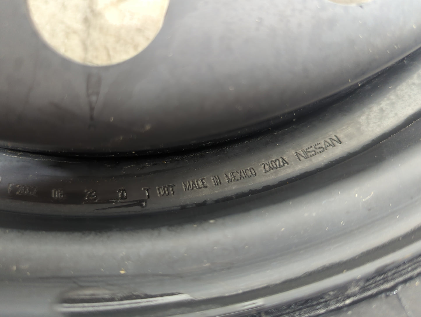 2007-2013 Nissan Altima Spare Donut Tire Wheel Rim Oem 1312641 - Oemusedautoparts1.com