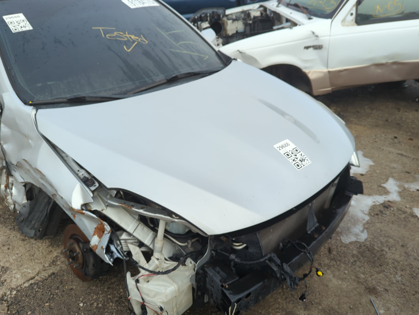 2010-2013 Nissan Altima Hood Oem 1313732 - Oemusedautoparts1.com