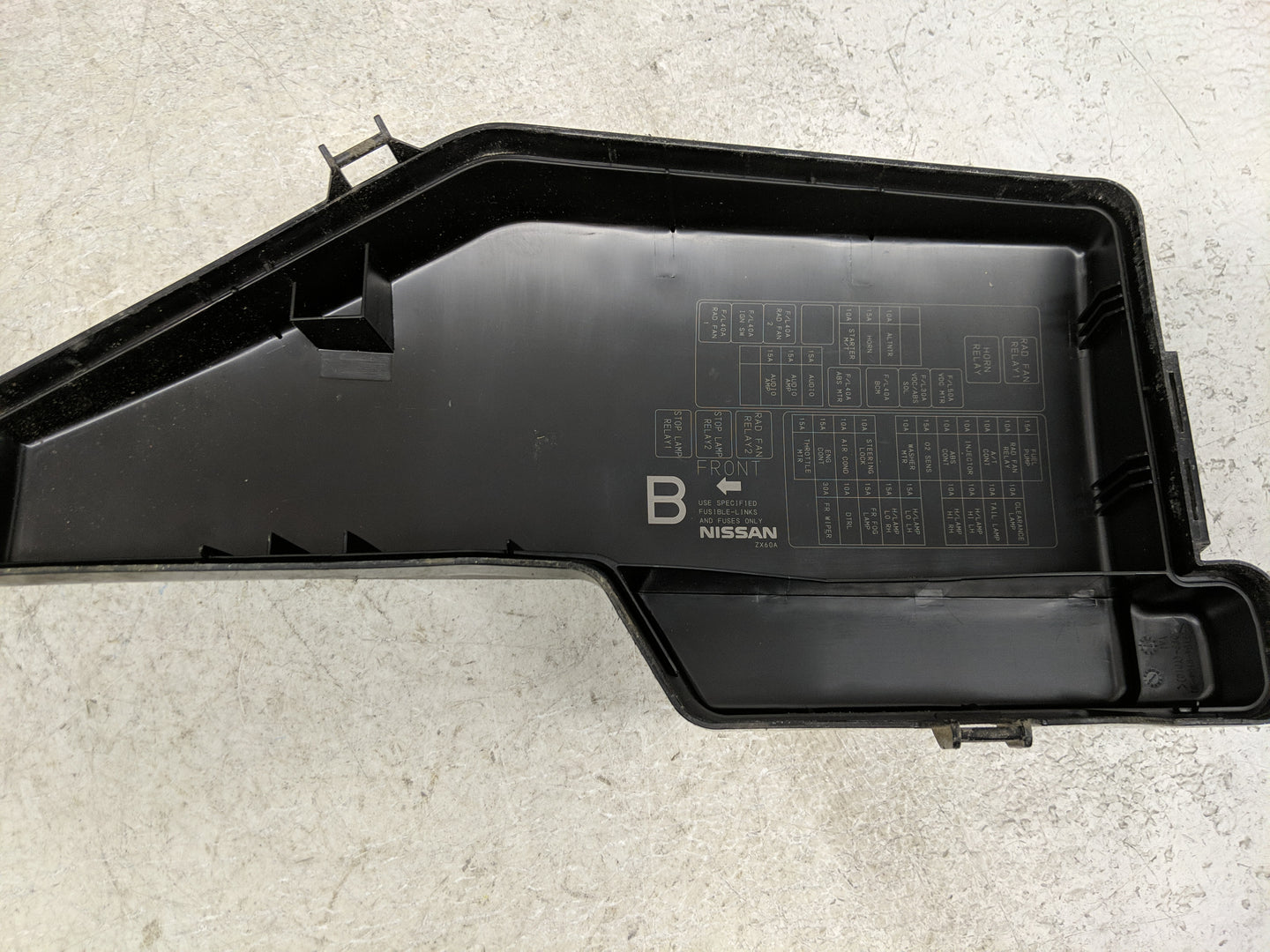 2011 Nissan Altima Fusebox Fuse Box Panel Relay Module P/N:284B71AA1A Fits OEM Used Auto Parts - Oemusedautoparts1.com