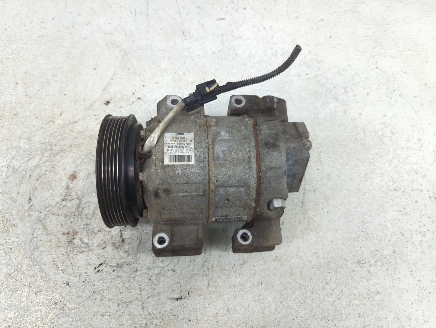 2007-2013 Nissan Altima Air Conditioning A/c Ac Compressor Oem - Oemusedautoparts1.com