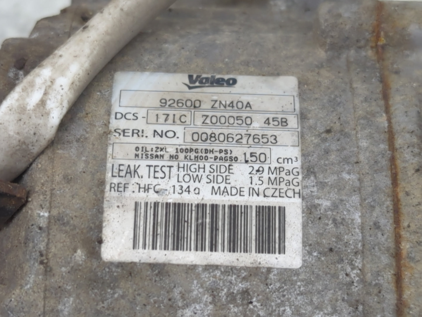 2007-2013 Nissan Altima Air Conditioning A/c Ac Compressor Oem - Oemusedautoparts1.com