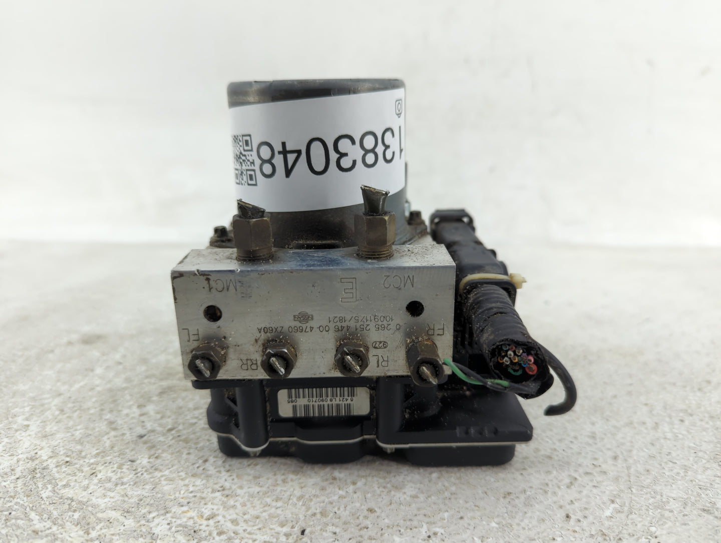 2011-2012 Nissan Altima ABS Pump Control Module Replacement P/N:0 265 251 446 47660 ZX60A Fits Fits 2011 2012 OEM Used Auto 