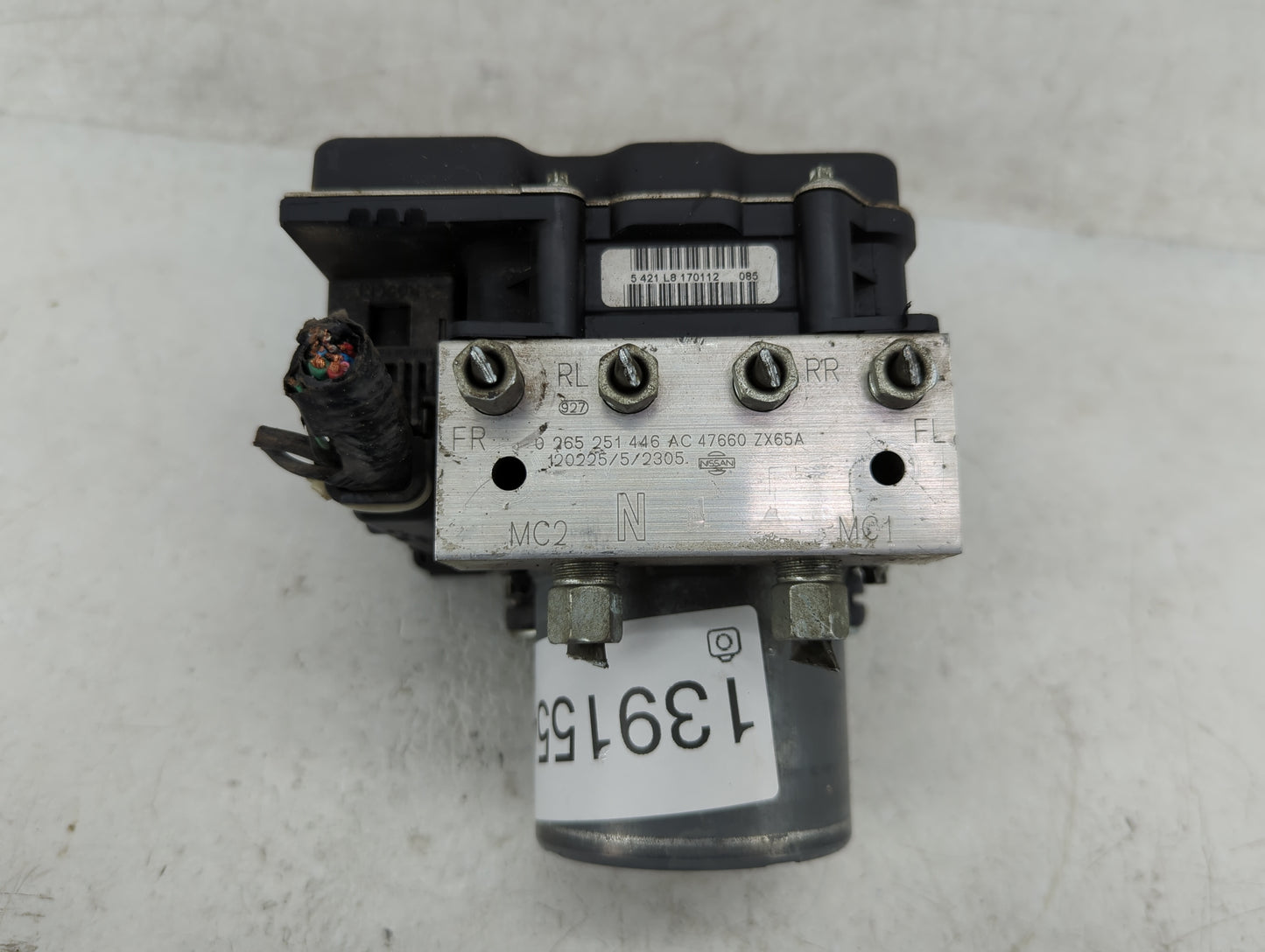 2011-2012 Nissan Altima ABS Pump Control Module Replacement P/N:0 265 951 869 20221 D0858, 0 265 251 446 Fits Fits 2011 2012