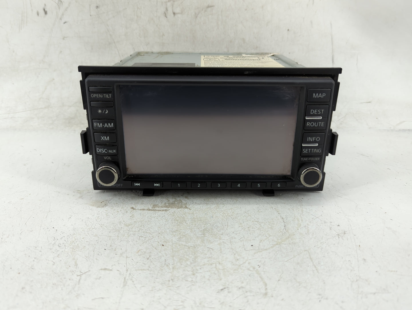 2011-2013 Nissan Altima Radio AM FM Cd Player Receiver Replacement P/N:25915 ZX04A Fits Fits 2011 2012 2013 OEM Used Auto Pa