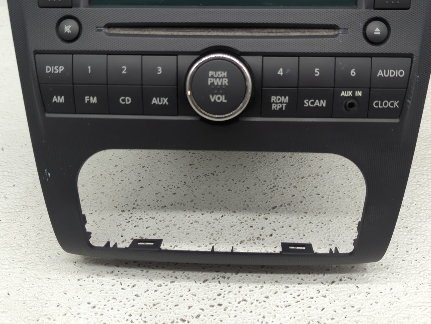 2010-2012 Nissan Altima Radio AM FM Cd Player Receiver Replacement P/N:38185 ZX13A Fits Fits 2010 2011 2012 OEM Used Auto Pa