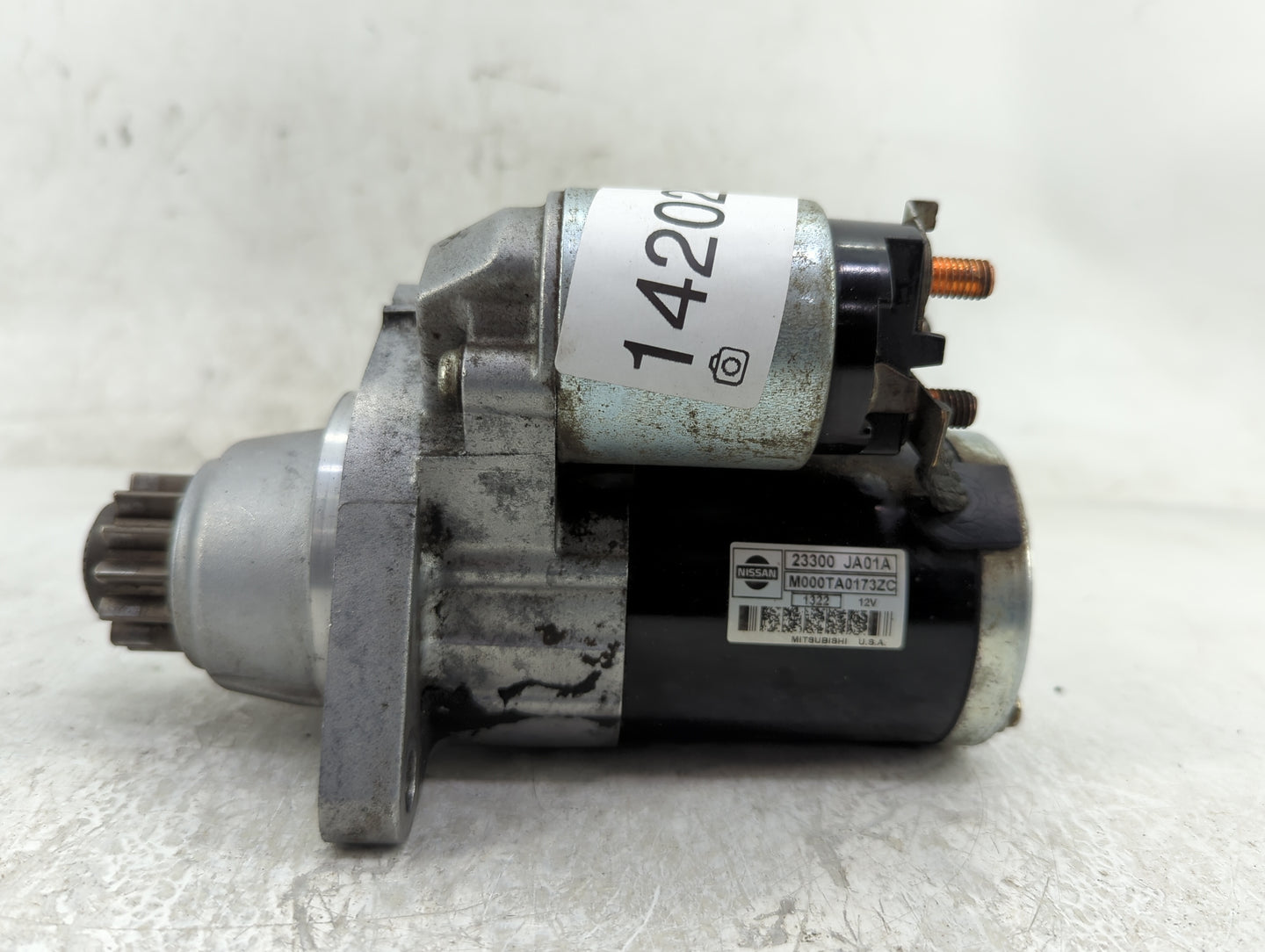 2007-2013 Nissan Altima Car Starter Motor Solenoid OEM P/N:23300 JA01A Fits Fits 2007 2008 2009 2010 2011 2012 2013 OEM Used
