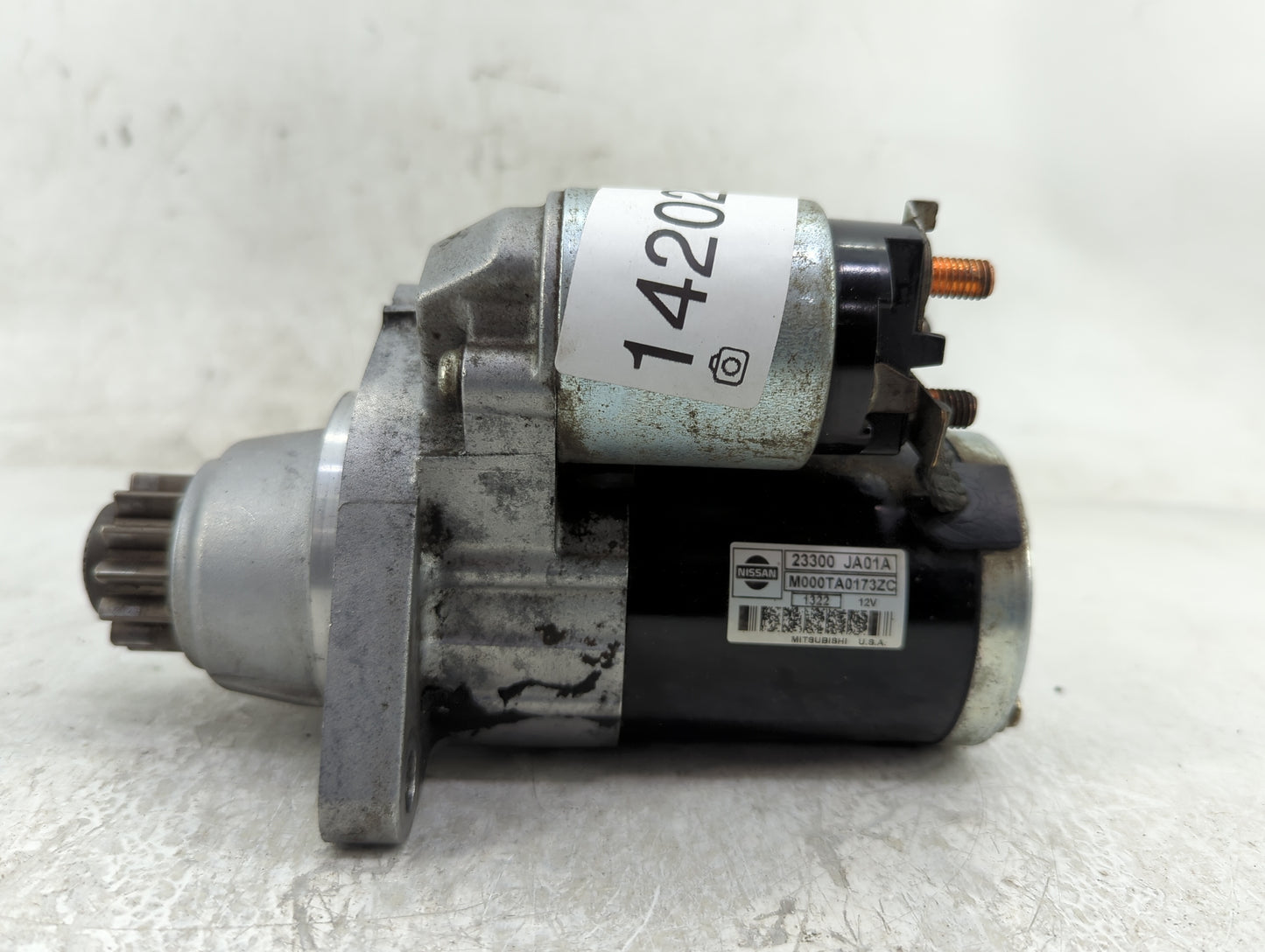 2007-2013 Nissan Altima Car Starter Motor Solenoid OEM P/N:23300 JA01A Fits Fits 2007 2008 2009 2010 2011 2012 2013 OEM Used