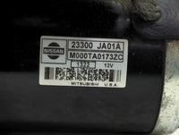 2007-2013 Nissan Altima Car Starter Motor Solenoid OEM P/N:23300 JA01A Fits Fits 2007 2008 2009 2010 2011 2012 2013 OEM Used