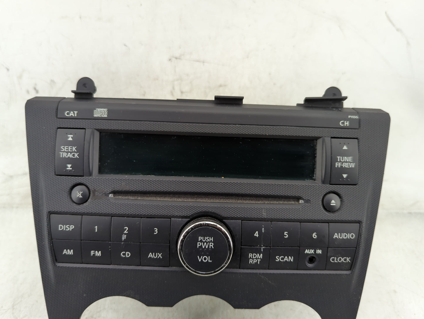 2010-2012 Nissan Altima Radio AM FM Cd Player Receiver Replacement P/N:28185 ZX11A Fits Fits 2010 2011 2012 OEM Used Auto Pa