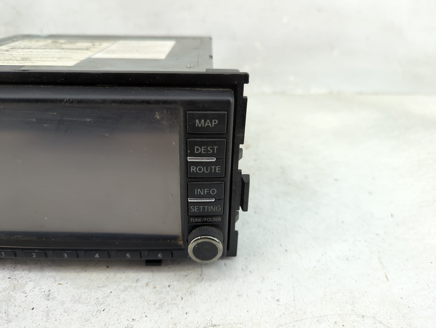 2011-2013 Nissan Altima Radio AM FM Cd Player Receiver Replacement P/N:25915 ZX01A Fits Fits 2011 2012 2013 OEM Used Auto Pa