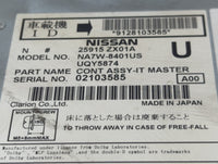 2011-2013 Nissan Altima Radio AM FM Cd Player Receiver Replacement P/N:25915 ZX01A Fits Fits 2011 2012 2013 OEM Used Auto Pa