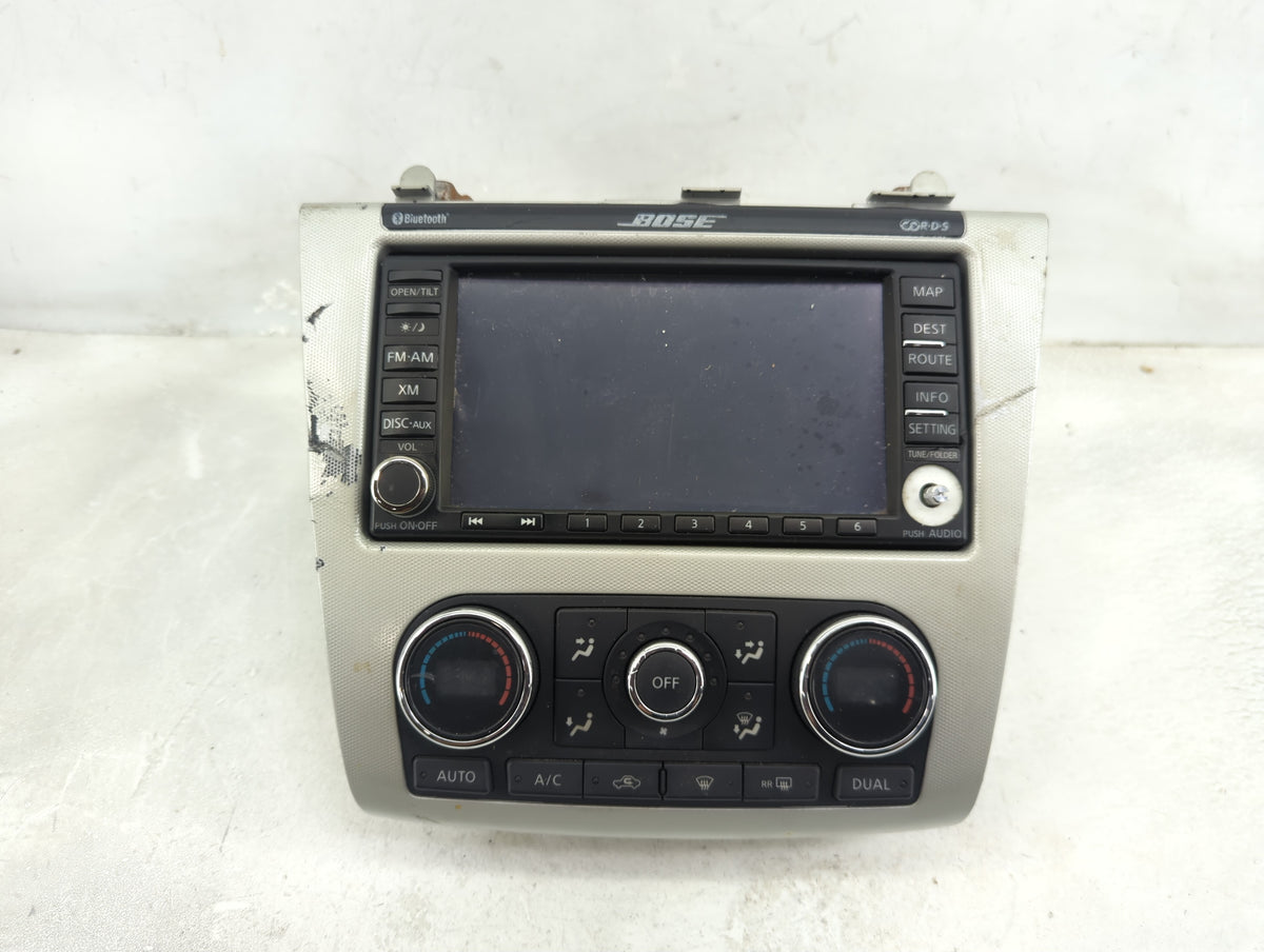 2010-2013 Nissan Altima Radio AM FM Cd Player Receiver Replacement P/N:25915 ZX00A Fits Fits 2010 2011 2012 2013 OEM Used Au