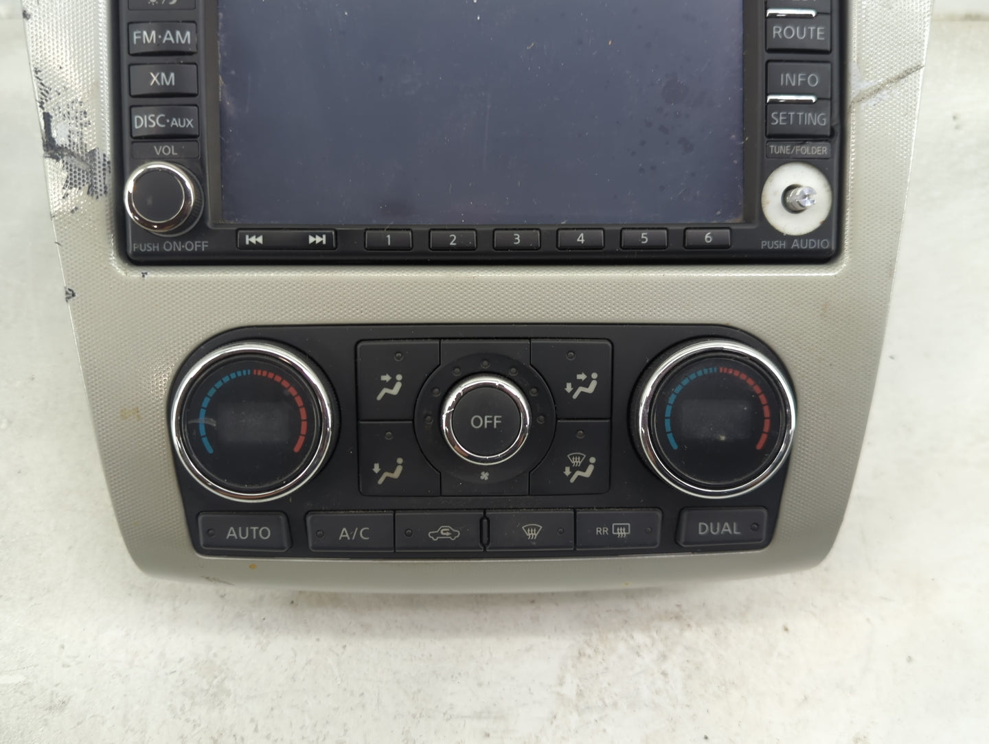 2010-2013 Nissan Altima Radio AM FM Cd Player Receiver Replacement P/N:25915 ZX00A Fits Fits 2010 2011 2012 2013 OEM Used Au