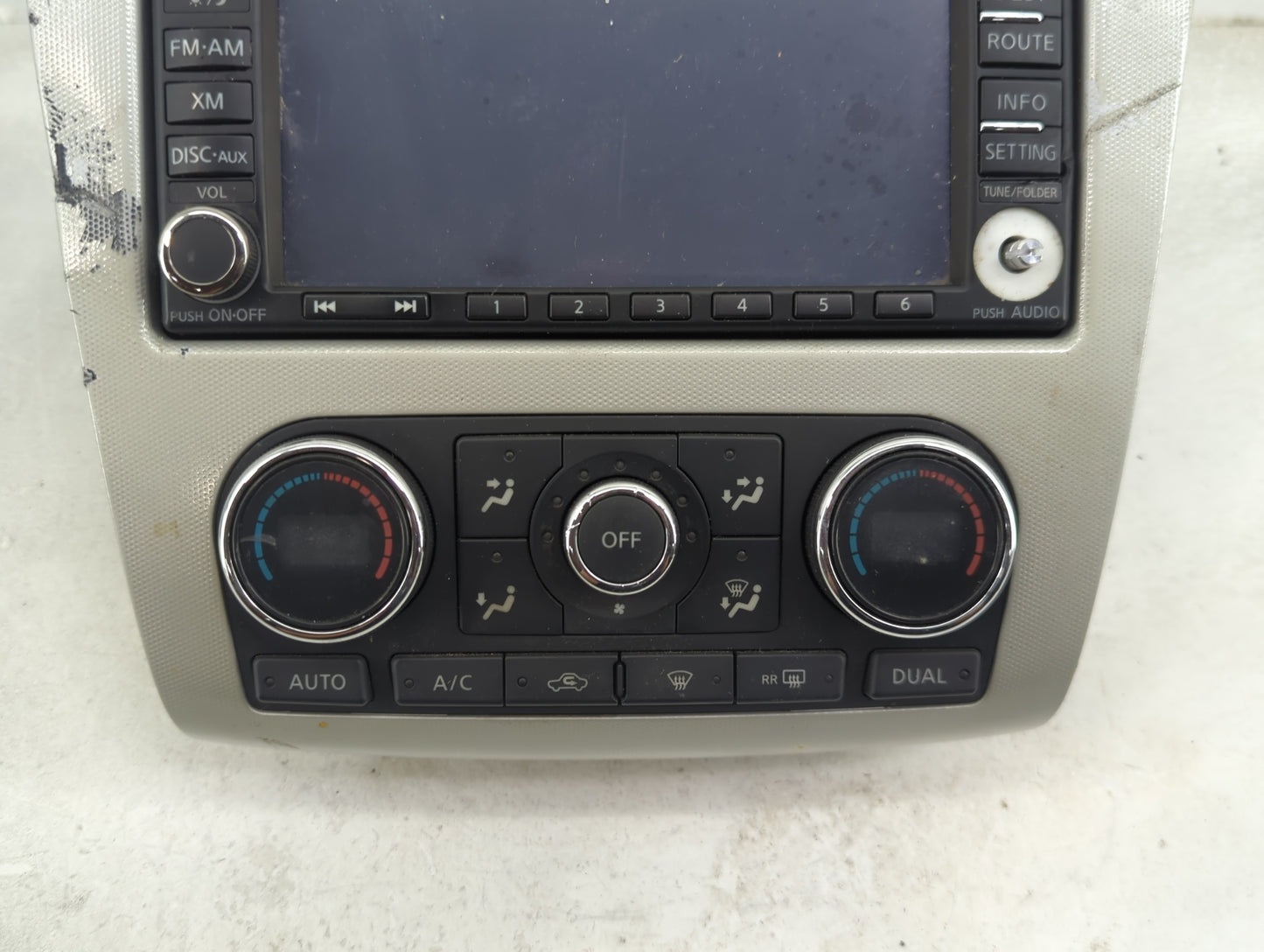 2010-2013 Nissan Altima Radio AM FM Cd Player Receiver Replacement P/N:25915 ZX00A Fits Fits 2010 2011 2012 2013 OEM Used Au