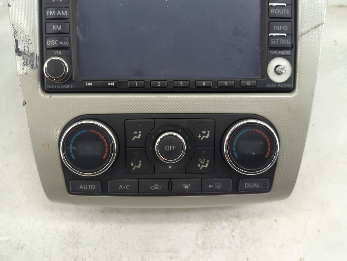 2010-2013 Nissan Altima Radio AM FM Cd Player Receiver Replacement P/N:25915 ZX00A Fits Fits 2010 2011 2012 2013 OEM Used Au