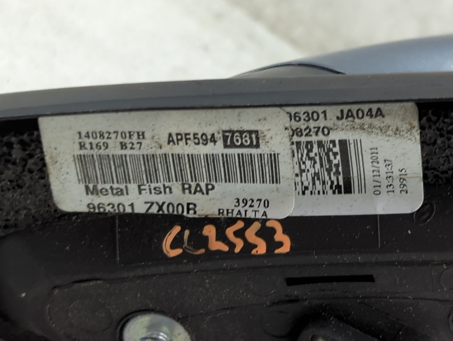2007-2012 Nissan Altima Passenger Side View Mirror - Right Door Mirror OEM Used - Oemusedautoparts1.com