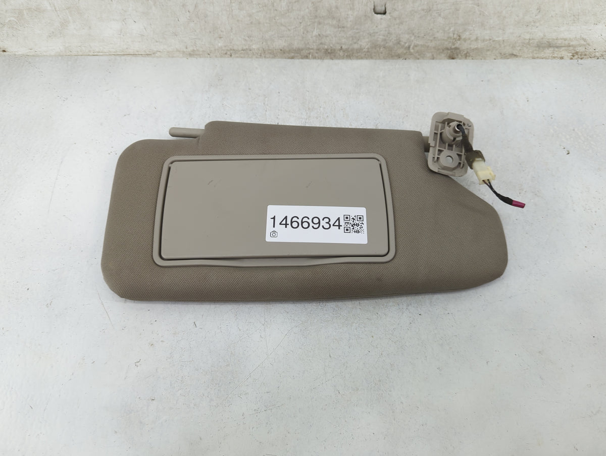 2011 Nissan Altima Sun Visor Shade Replacement Passenger Right Mirror Fits OEM Used Auto Parts - Oemusedautoparts1.com