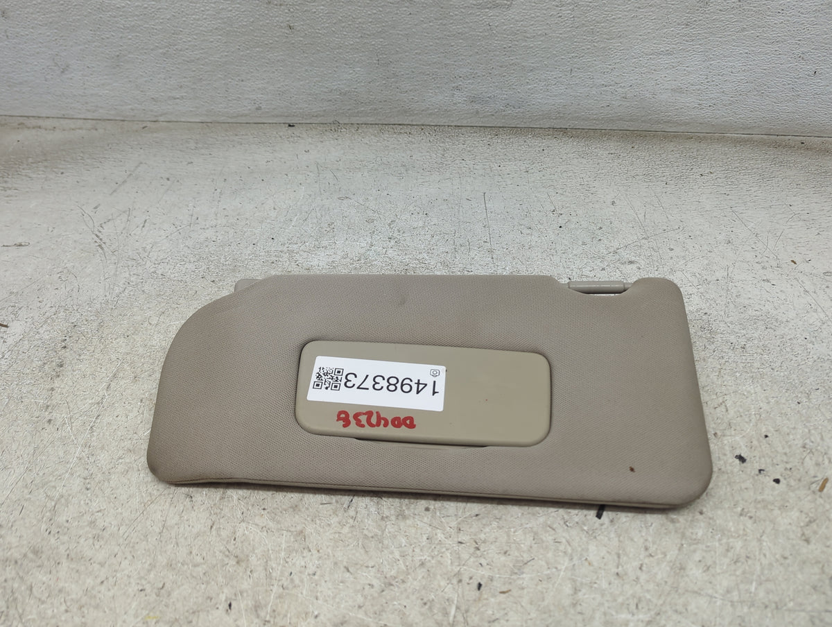 2011 Nissan Altima Sun Visor Shade Replacement Passenger Right Mirror Fits OEM Used Auto Parts - Oemusedautoparts1.com