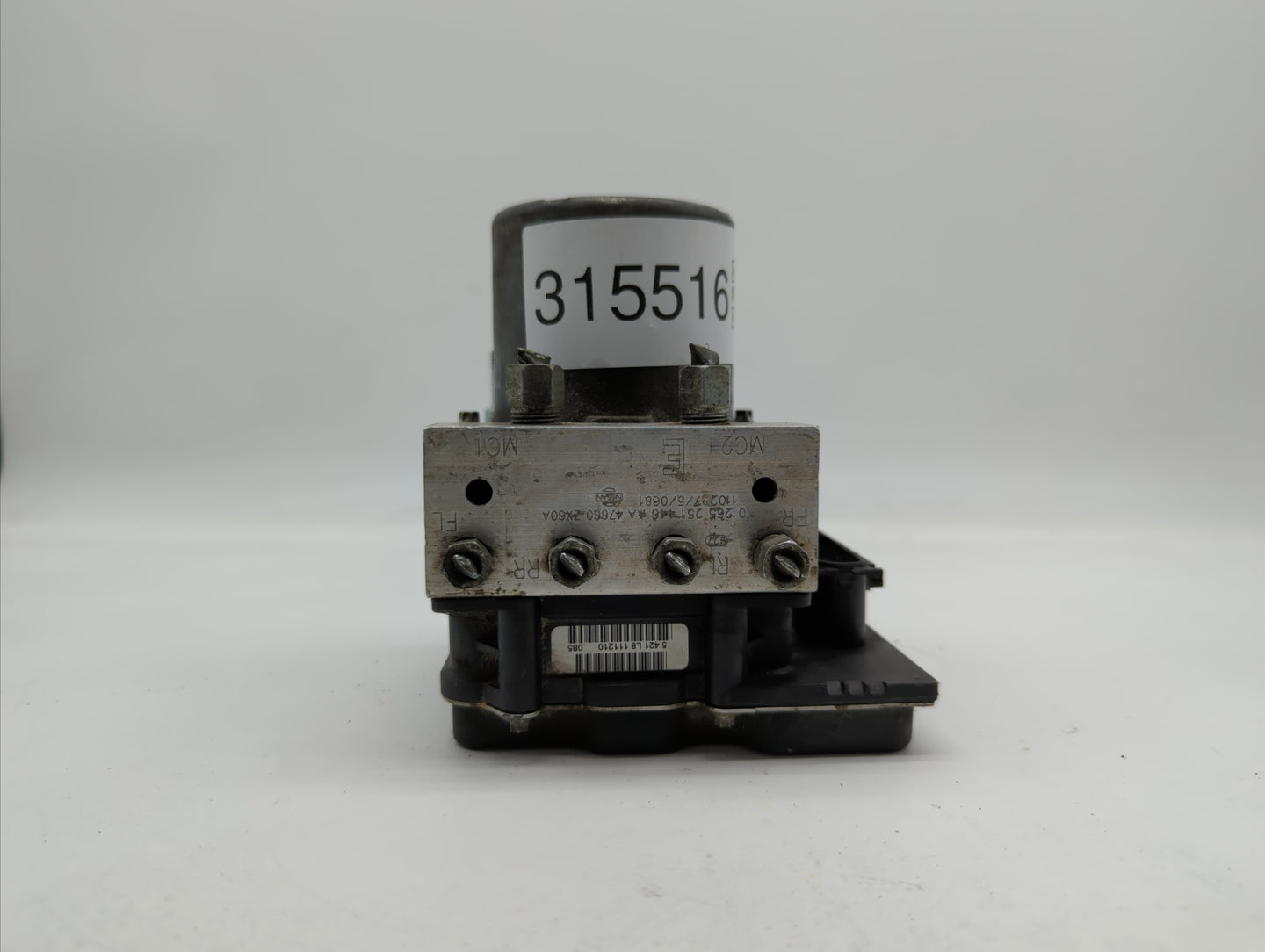 2011-2012 Nissan Altima ABS Pump Control Module Replacement P/N:47660 JA30A 47660 ZX60A Fits Fits 2011 2012 OEM Used Auto Pa