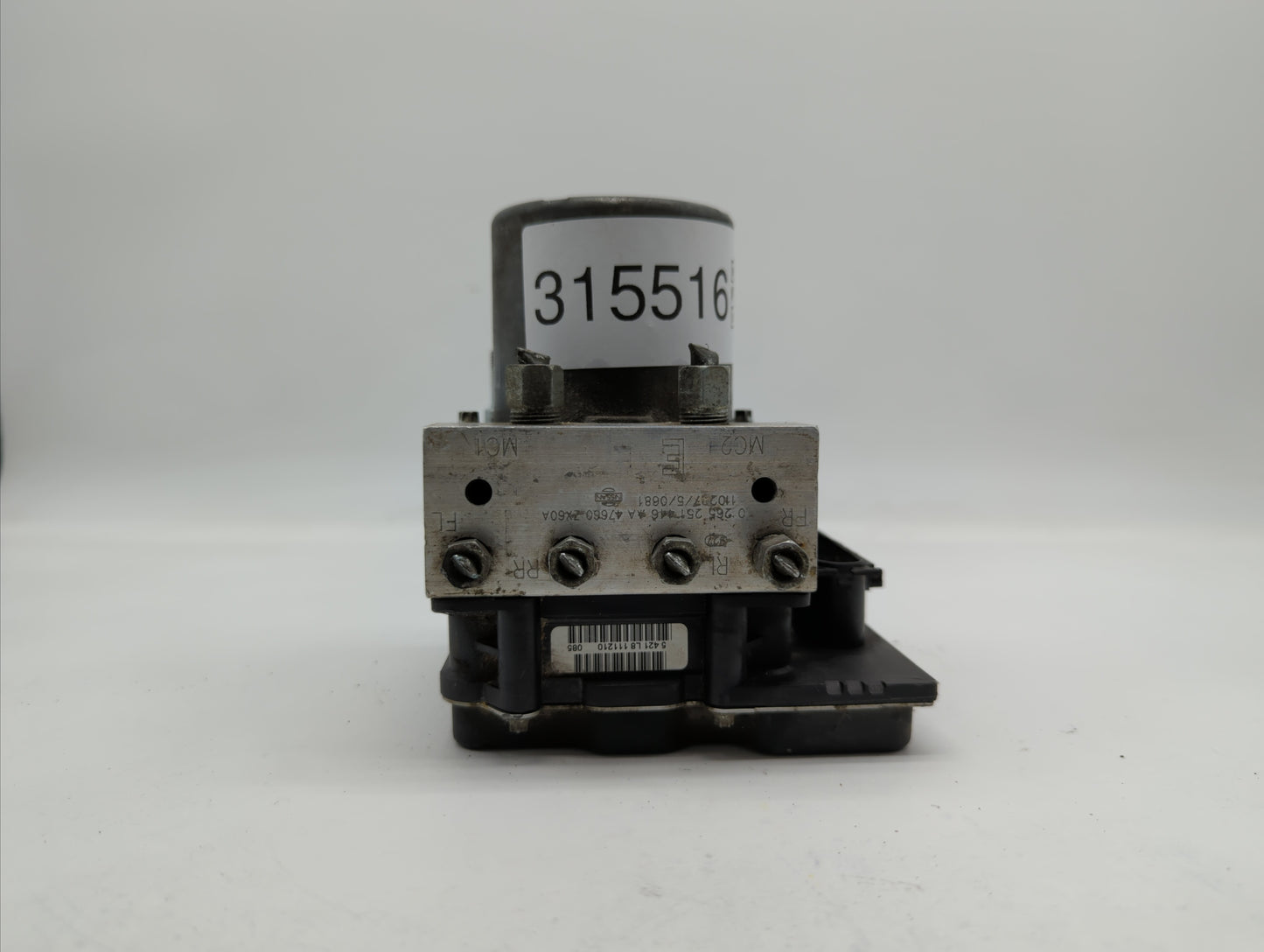 2011-2012 Nissan Altima ABS Pump Control Module Replacement P/N:47660 JA30A 47660 ZX60A Fits Fits 2011 2012 OEM Used Auto Pa