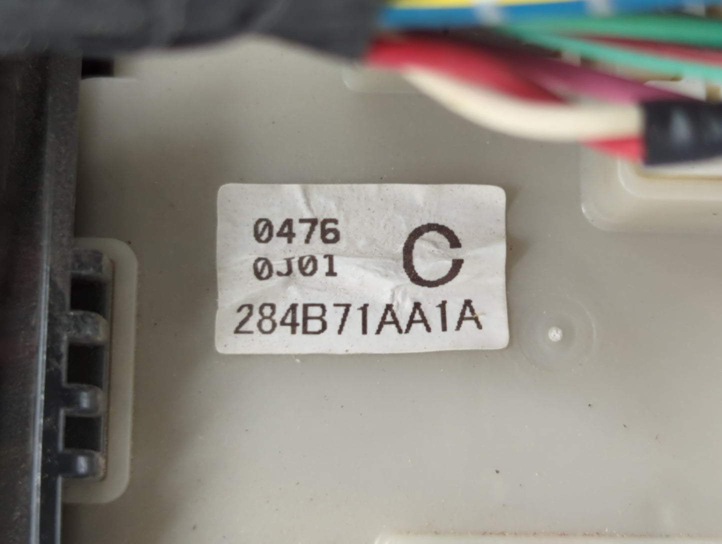 2011 Nissan Altima Fusebox Fuse Box Panel Relay Module P/N:284B71HR0C 284B71AA1A Fits OEM Used Auto Parts - Oemusedautoparts