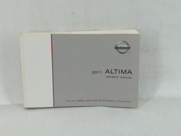 2011 Nissan Altima Owners Manual Book Guide OEM Used Auto Parts - Oemusedautoparts1.com