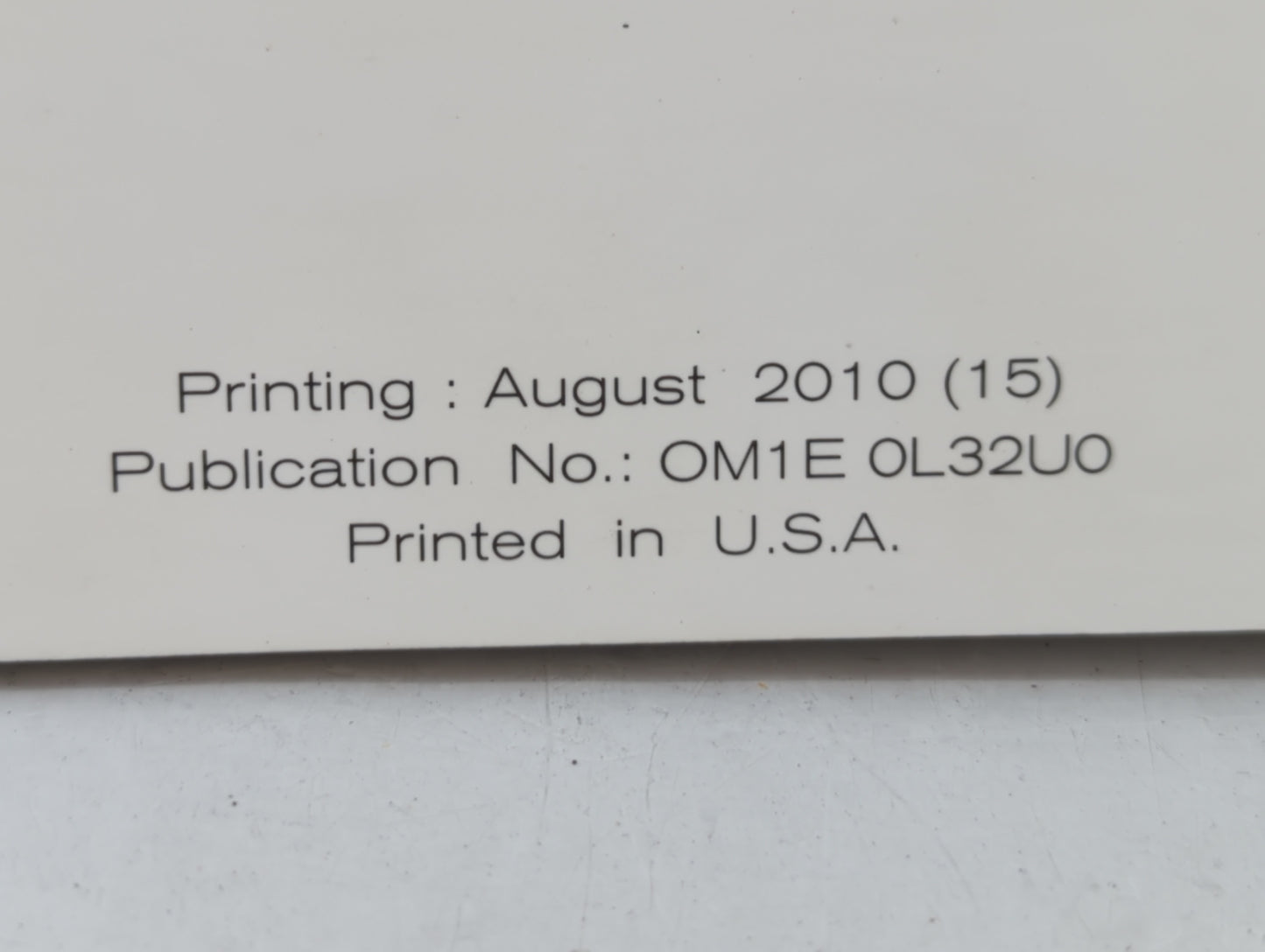 2011 Nissan Altima Owners Manual Book Guide OEM Used Auto Parts - Oemusedautoparts1.com