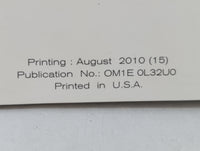 2011 Nissan Altima Owners Manual Book Guide OEM Used Auto Parts - Oemusedautoparts1.com