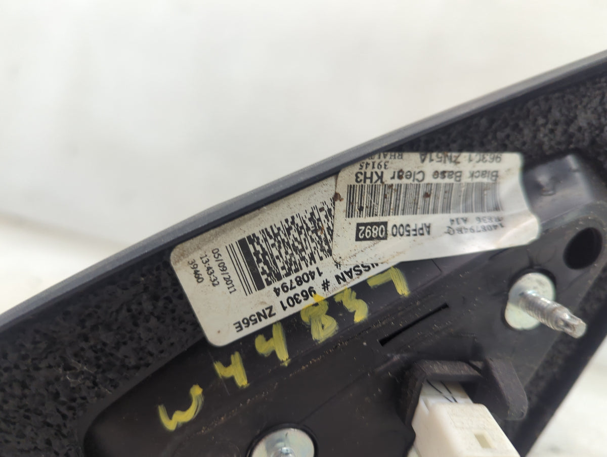 2010-2012 Nissan Altima Passenger Side View Mirror - Right Door Mirror OEM Used - Oemusedautoparts1.com