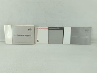 compare product 2011 Nissan Altima Owners Manual Book Guide OEM Used Auto Parts