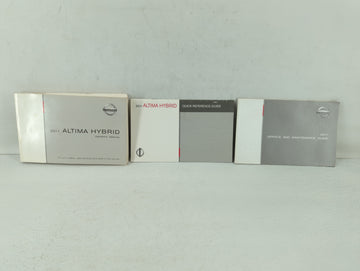 2011 Nissan Altima Owners Manual Book Guide OEM Used Auto Parts - Oemusedautoparts1.com