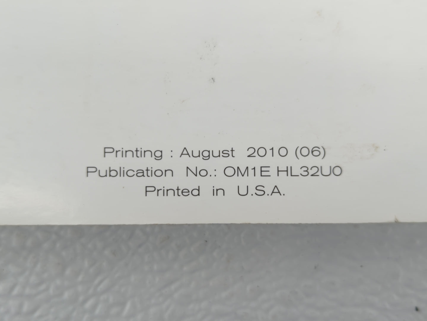 2011 Nissan Altima Owners Manual Book Guide OEM Used Auto Parts - Oemusedautoparts1.com