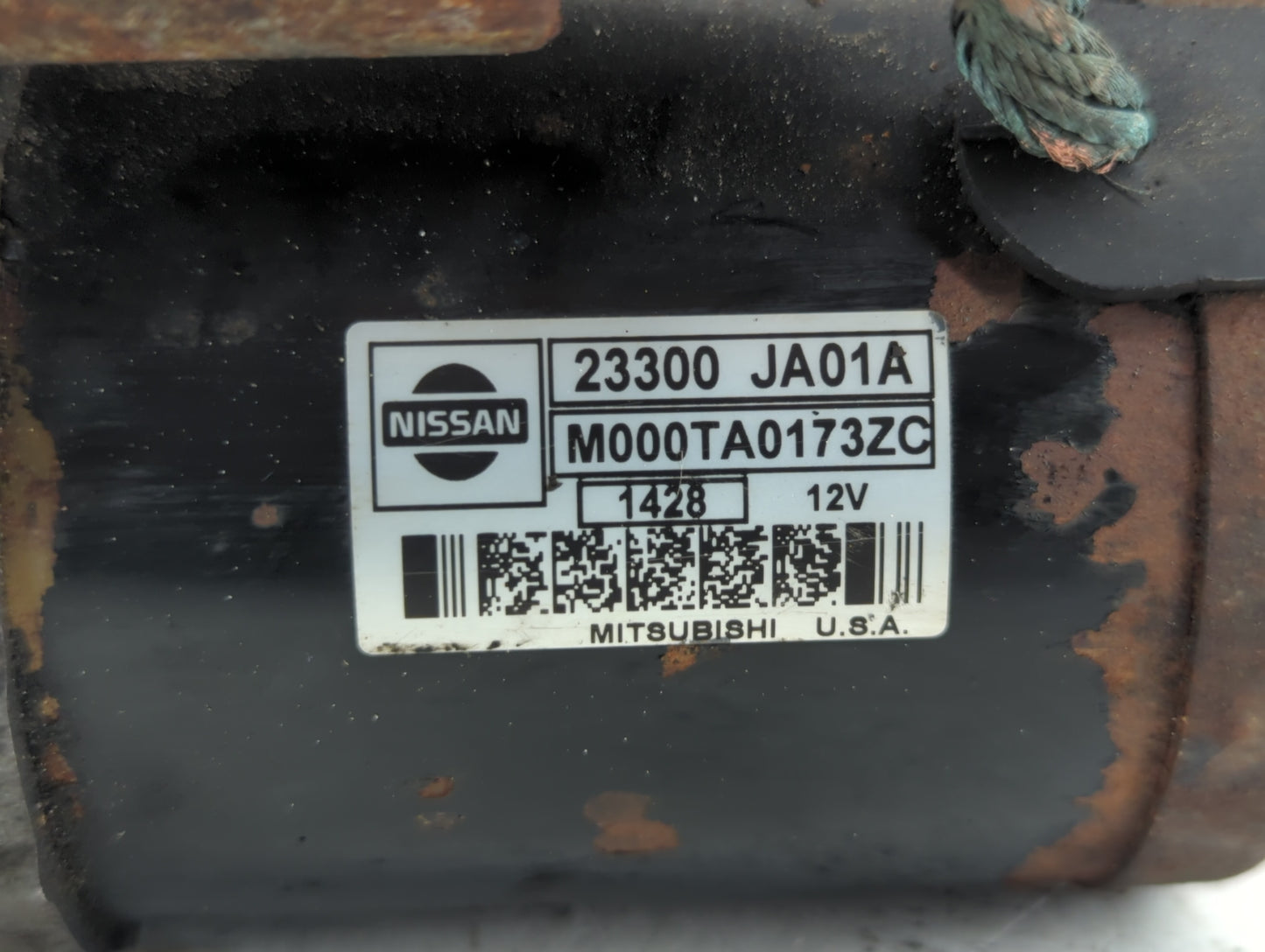 2007-2013 Nissan Altima Car Starter Motor Solenoid OEM P/N:M000TA0173ZC 23300 JA01A Fits Fits 2007 2008 2009 2010 2011 2012 