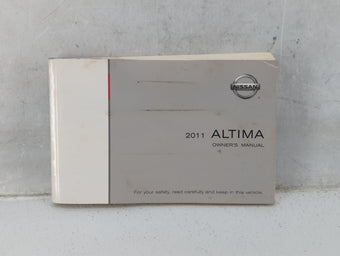 compare product 2011 Nissan Altima Owners Manual Book Guide P/N:OM1E 0L32U0 OEM Used Auto Parts