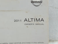 2011 Nissan Altima Owners Manual Book Guide P/N:OM1E 0L32U0 OEM Used Auto Parts - Oemusedautoparts1.com