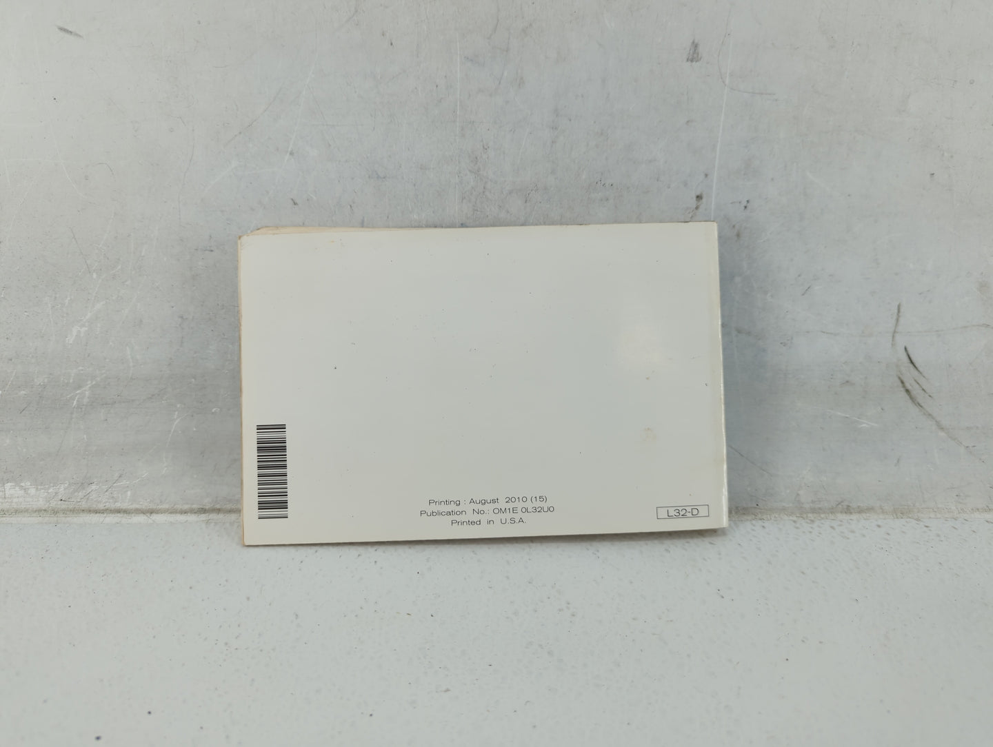 2011 Nissan Altima Owners Manual Book Guide P/N:OM1E 0L32U0 OEM Used Auto Parts - Oemusedautoparts1.com