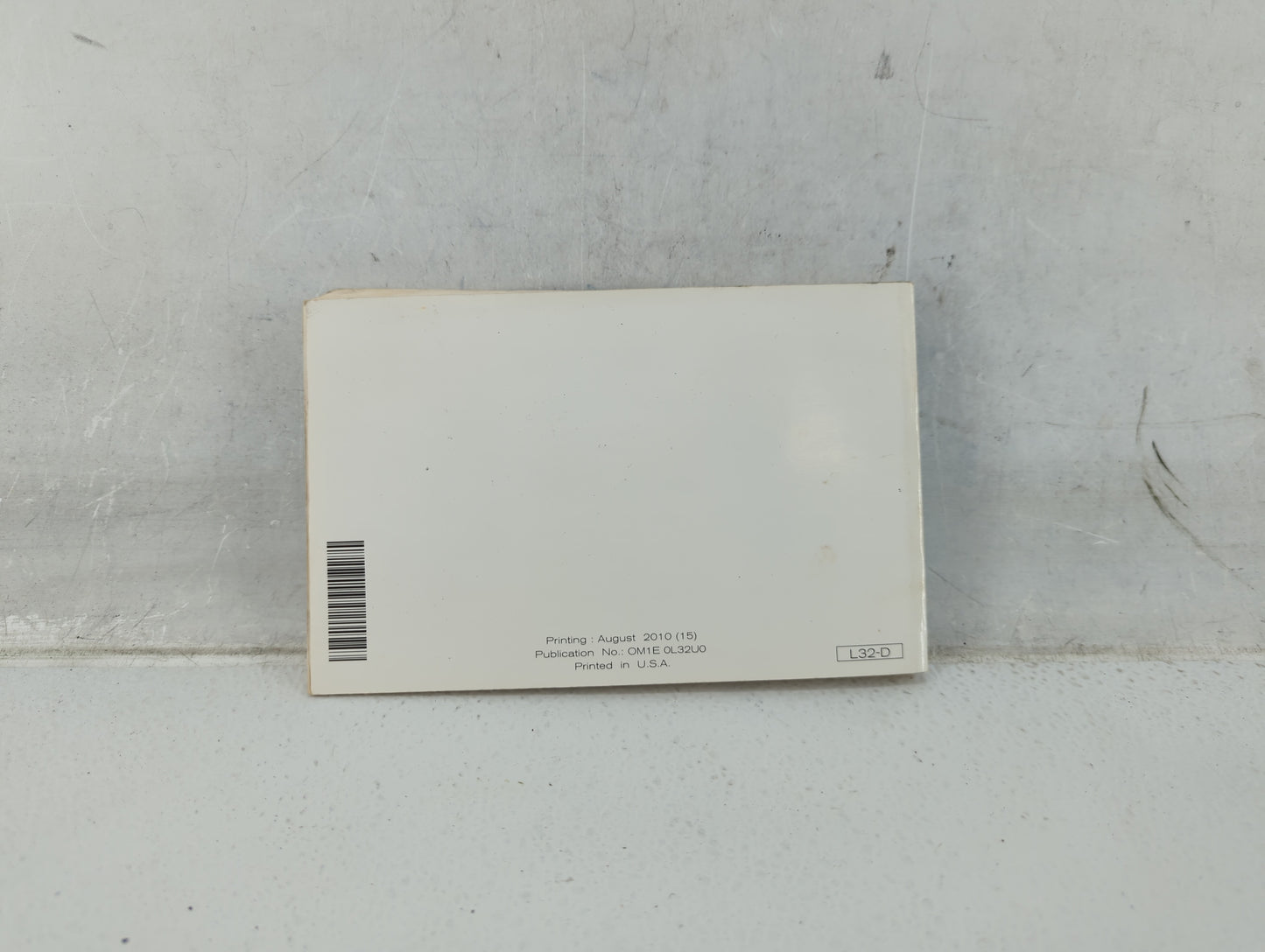 2011 Nissan Altima Owners Manual Book Guide P/N:OM1E 0L32U0 OEM Used Auto Parts - Oemusedautoparts1.com