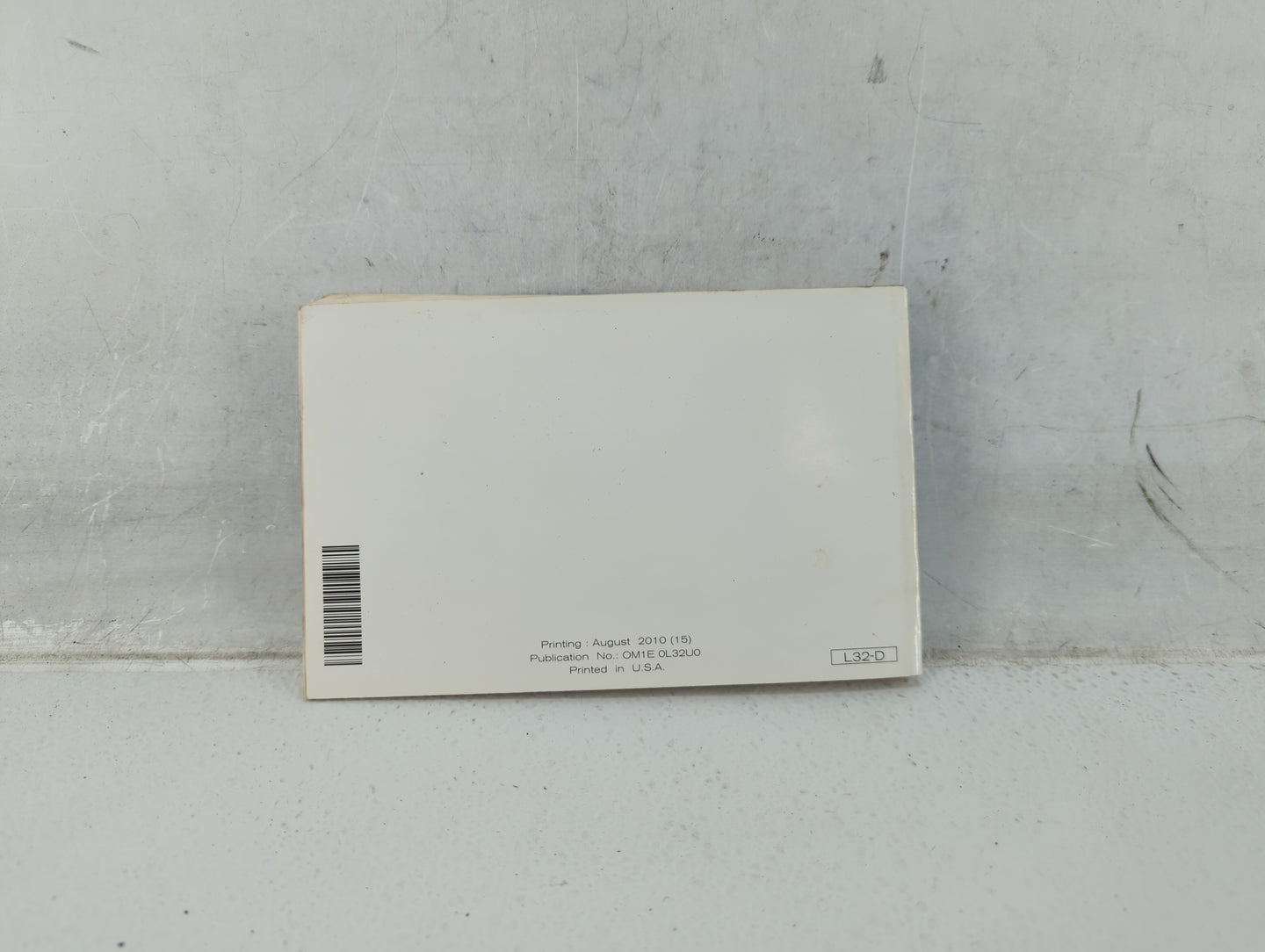 2011 Nissan Altima Owners Manual Book Guide P/N:OM1E 0L32U0 OEM Used Auto Parts - Oemusedautoparts1.com