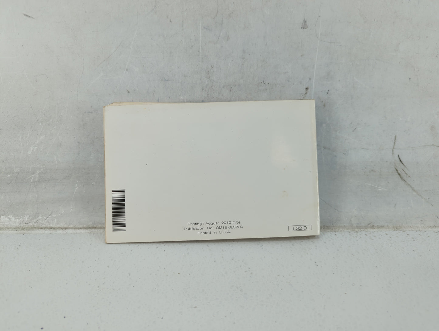 2011 Nissan Altima Owners Manual Book Guide P/N:OM1E 0L32U0 OEM Used Auto Parts - Oemusedautoparts1.com
