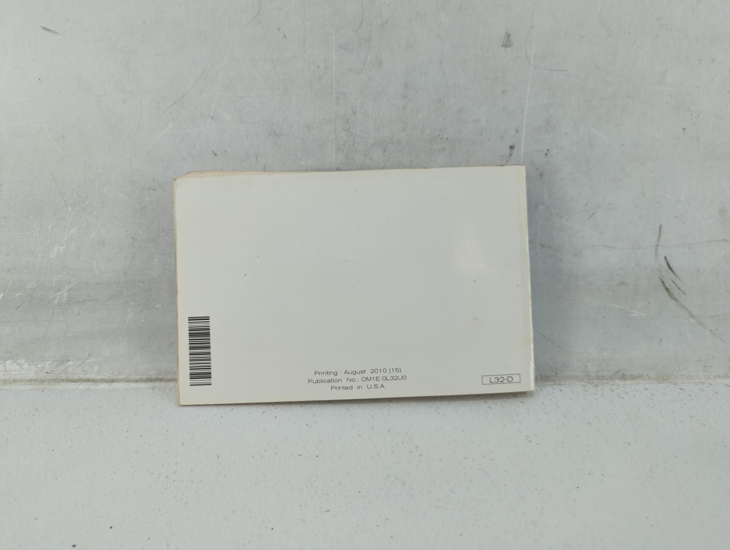 2011 Nissan Altima Owners Manual Book Guide P/N:OM1E 0L32U0 OEM Used Auto Parts - Oemusedautoparts1.com