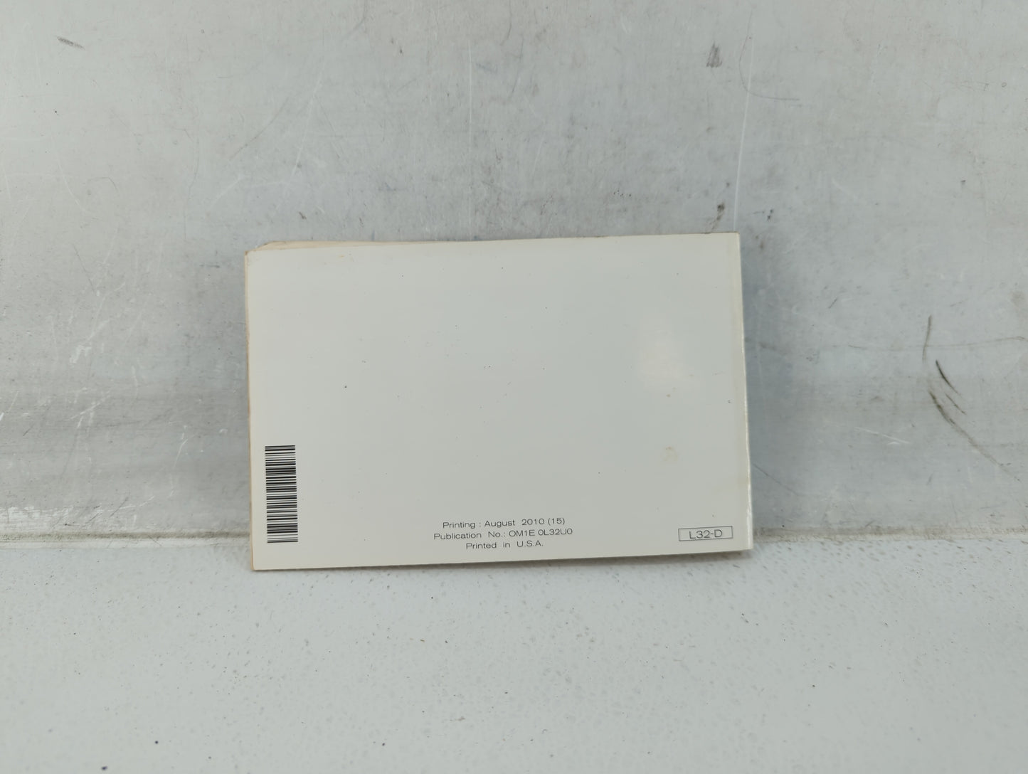 2011 Nissan Altima Owners Manual Book Guide P/N:OM1E 0L32U0 OEM Used Auto Parts - Oemusedautoparts1.com