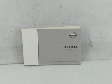 2011 Nissan Altima Owners Manual Book Guide P/N:OM1E-0L32U0 OEM Used Auto Parts - Oemusedautoparts1.com