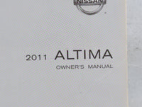 2011 Nissan Altima Owners Manual Book Guide P/N:OM1E-0L32U0 OEM Used Auto Parts - Oemusedautoparts1.com